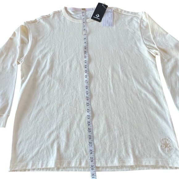 NWT | Converse | Gold Standard | Embroidered Logo | Long Sleeve | Crewneck Shirt - Picture 4 of 12